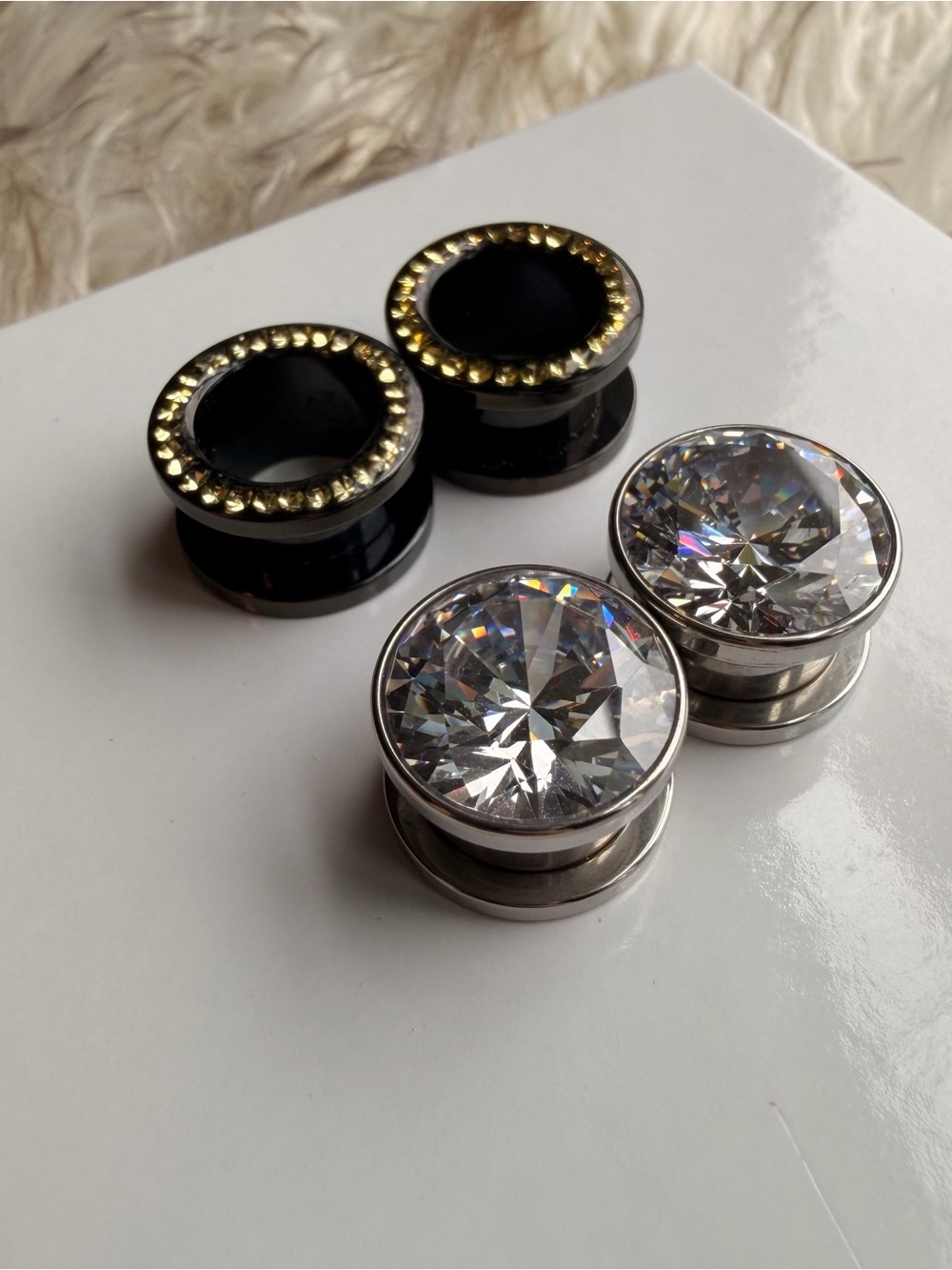 2 pair of half inch plugs 13mm